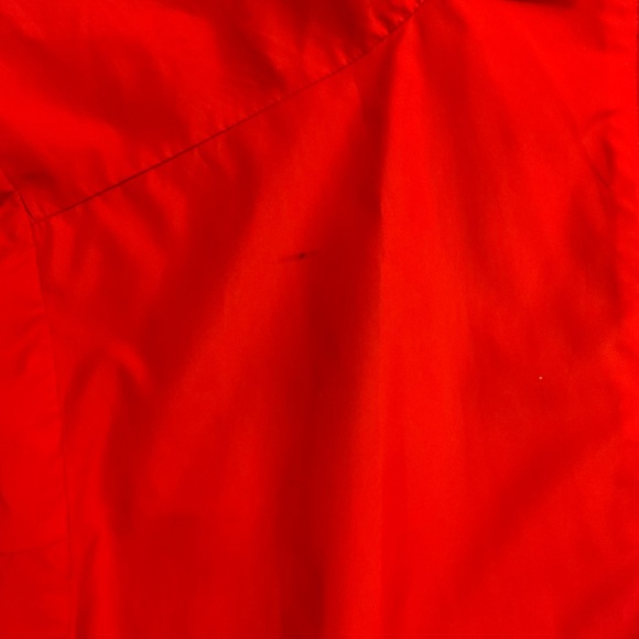 Salomon Red Windbreaker with Gray Details. Size XL - Picture 3 of 7